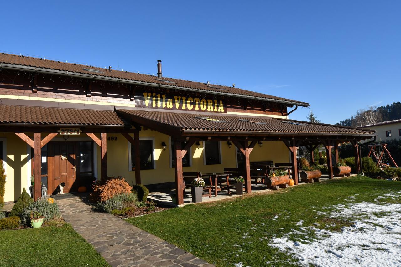Villa Victoria Penzion Liptovský Ján Extérieur photo